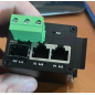 Micro mini convertisseur 2 ports 10/100/1000 PoE 1 port sfp alim 230 intégrée
