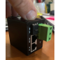 Micro mini convertisseur 2 ports 10/100/1000 PoE 1 port sfp alim 230 intégrée