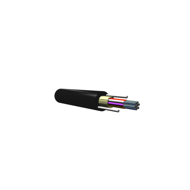 Câble Microgaine Aéro/Sout 24FO SM  PE 2T12 G652D+ 2 fr-G657 A1