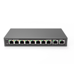 SWITCH 8 ports 100 Mbps + 2 ports de liaison montante 1000 Mbps,8 ports POE/POE+  Gamme de switchs Reyee 86,48 €Gamme de swit...