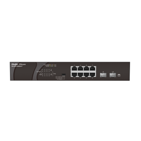 SWITCH 8 PORTS CUIVRE DE 1 000 M ET 2 PO RTS SFP DE LIAISON MONTANTE DE 1 000 M