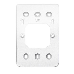 PLAQUE MURALE GIGABIT DOUBLE BANDE AC1300 AP,4 PORTS LAN AVANT, 1 P...
