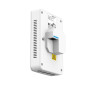 PLAQUE MURALE GIGABIT DOUBLE BANDE AC1300 AP,4 PORTS LAN AVANT, 1 PORT POE REYEE