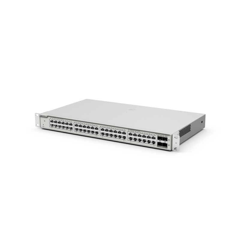SWITCH 10G GÉRÉ 48 PORTS L2+, 48 PO RTS GIGABIT RJ45, 4 EMPLACEMENTS SFP+ 10G*,