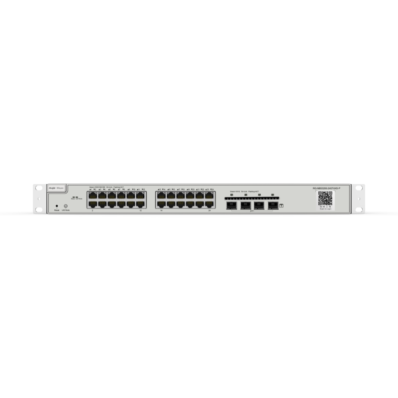 SWITCH POE 10G MANAGEABLE 24 PORTS L2 370W 24 PORTS GIGA RJ45 POE/POE+ 10G SFP+