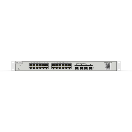 SWITCH 10G GÉRÉ 24 PORTS L2, 24 PO RTS GIGABIT RJ45, 4 EMPLACEMENTS SFP+ 10G REY