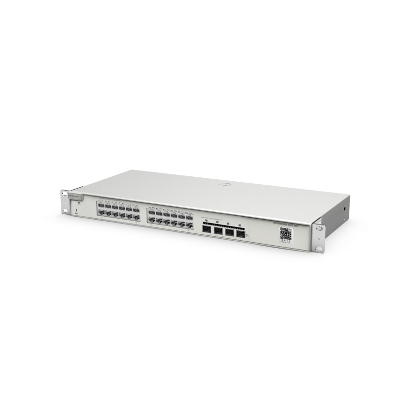 SWITCH 10G GÉRÉ 24 PORTS L2, 24 PO RTS GIGABIT RJ45, 4 EMPLACEMENTS SFP+ 10G REY