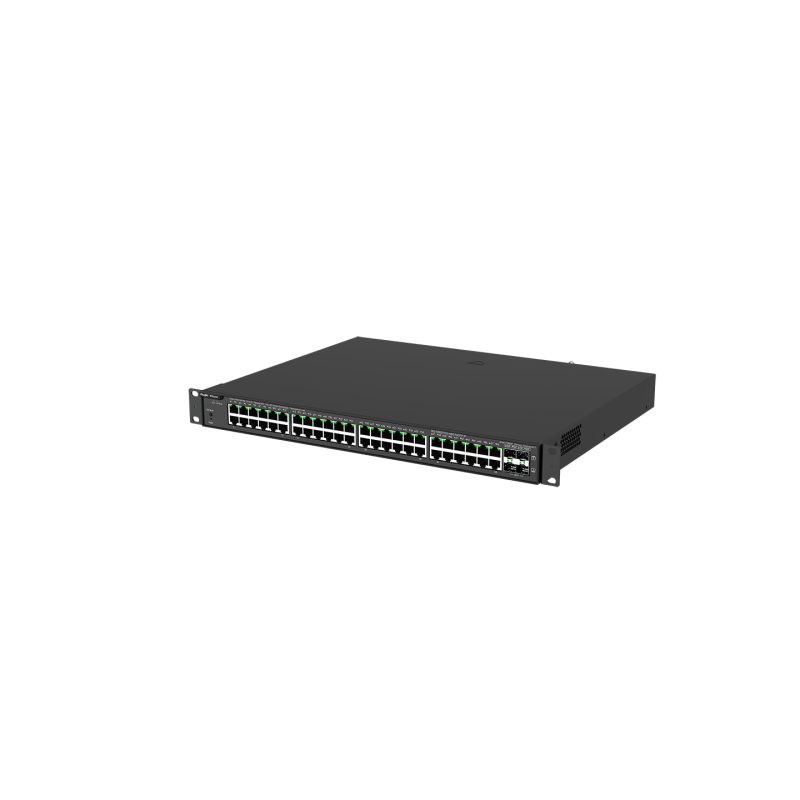 SWITCH 48 PORTS CUIVRE 10/100/1000BASE-T 4x1GE SFP ALIMENTATION POE/POE+ 370W