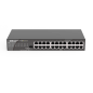 SWITCH EN MÉTAL NON MANAGEABLE AVEC 24 PORTS 10/100/1000 BASE-T REYEE