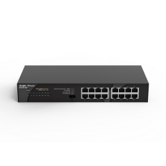 SWITCH EN MÉTAL NON MANAGEABLE AVEC 16 PORTS 10/100/1000 BASE-T REYEE