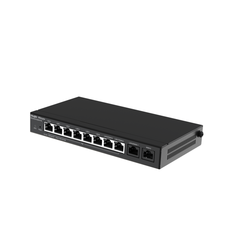 ROUTEUR DE BUREAU 10 PORTS COMPLET GIGABIT, UN PORT WAN, SIX PORTS LAN/WAN REYEE