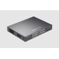 Switch PoE Gigabit smart 18 ports : 16 ports Gigabit RJ45 PoE/PoE+, 2 ports SFP