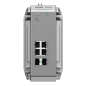 Switch industriel L2 avec 4 ports RJ45 PoE+ et 2 ports SFP, 120W