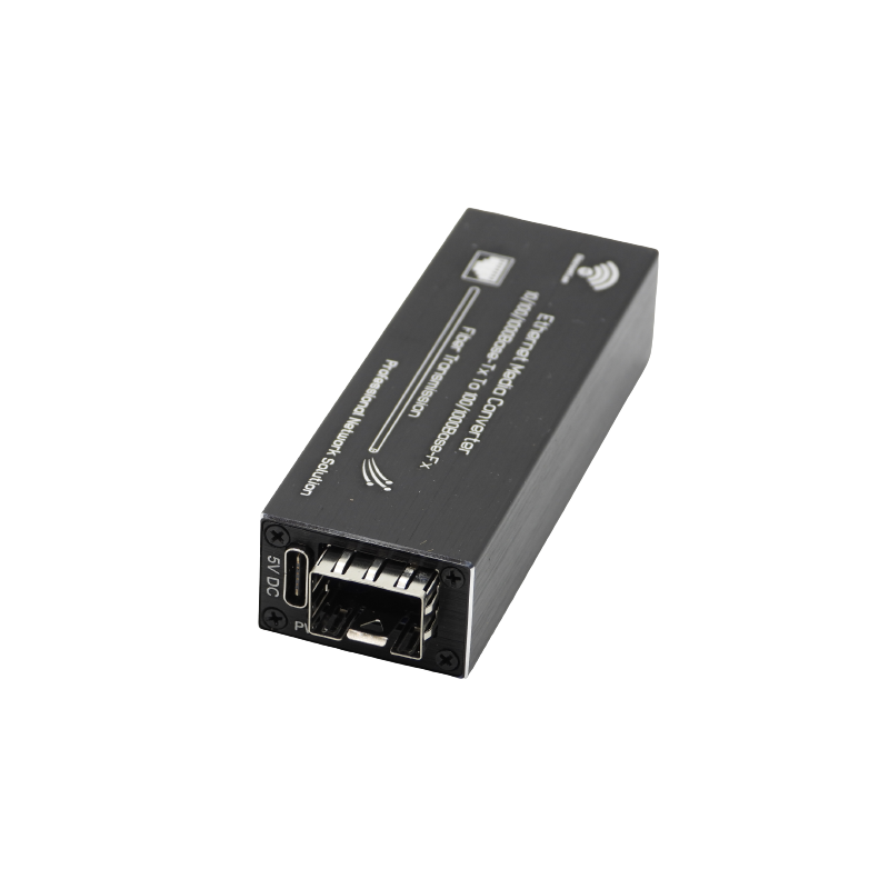 Mini Convertisseur Discreet Lan 1 port 10/100/1000 RJ45 vers 1 port SFP alim usb Discreet Lan ELEMENTS ACTIFS DISCREET LAN 37...