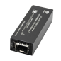 Mini Convertisseur Discreet Lan 1 port 10/100/1000 RJ45 vers 1 port SFP alim usb