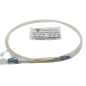 Cordon Discreet Lan mono LC/LC simplex Blanche 2mm - 2 m