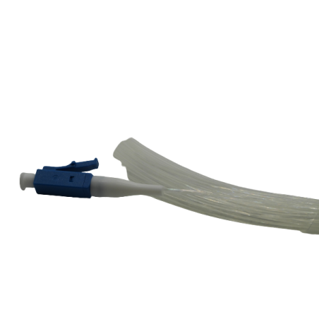 Cordon Discreet Lan invisible 0.9 mm  Nylon lc/pc vers lc/pc 10 Mètres