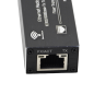 Mini Convertisseur Discreet Lan 1 port 10/100/1000 RJ45 vers 1 port SFP alim usb