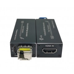 Prolongateur HDMI 4K 10 Gbs1 Fibre Optique Monomode 20 km - Alimentation USB/C Discreet Lan DISCREET LAN 350,00 €DISCREET LAN