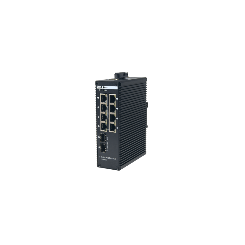 Switch PoE industriel géré 8 ports 10/100/1000 Mbps avec 2 Ports Gigabit SFP FIBREOS Switchs industriels 185,00 €Switchs indu... Switch PoE industriel géré 8 ports 10/100/1000 Mbps avec 2 Ports Gigabit SFP FIBREOS Switchs industriels 185,00 €Switchs indu...