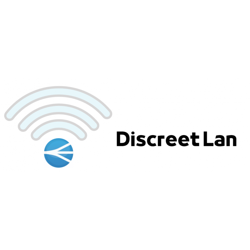 Cordon Discreet Lan mono LC/SC apc simplex Blanche 2mm - 2 m