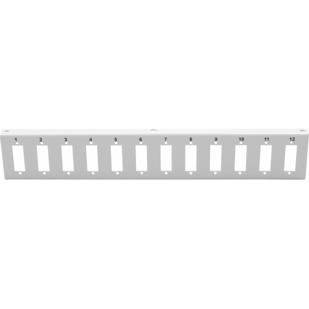 Support traversées 12 SC Duplex pour coffret moyen modèle BKT Coffrets fibres 7,62 €Coffrets fibres