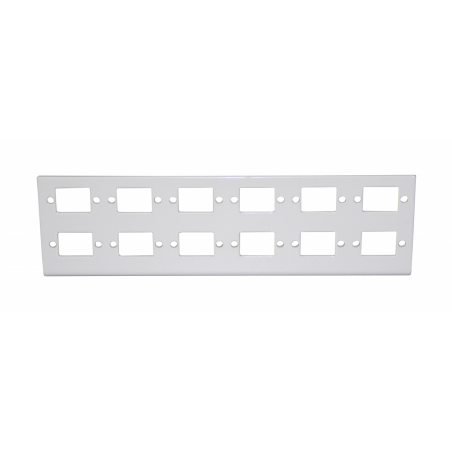 Support traversées 12 SC Sx / LC Dx pour coffret petit modèle