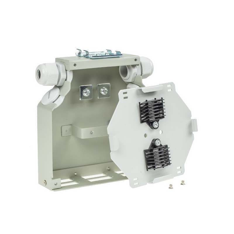 Boitier optique RAIL DIN pour 6 SCDX