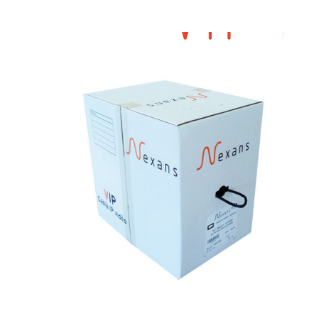 Câble 4 paires S/FTP IP VIDEO LSZH AWG26 OUTDOOR BOX DE 305M NEXANS CABLES CUIVRE 358,54 €CABLES CUIVRE