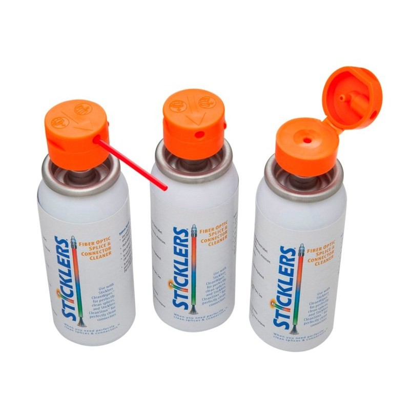 Solvant de nettoyage connecteurs optiques en spray 85 gr.  DESTOCKAGE 11,16 €DESTOCKAGE