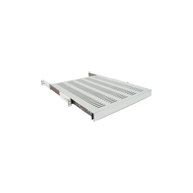 Étagère coulissante 1U 4 montants 19 prof. 400 mm Noire (baie prof.600) CANOVATE Accessoires baies et coffrets 45,76 €Accesso...