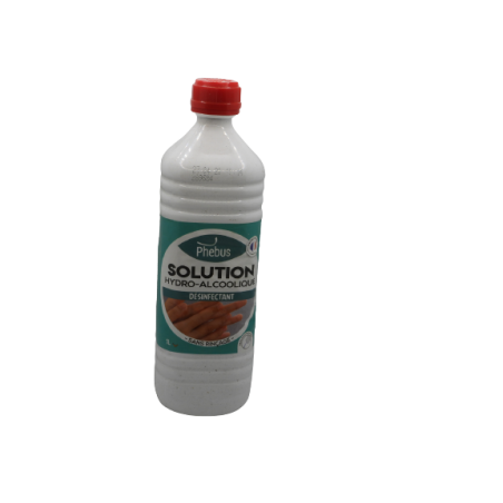 Solution Hydro Alcoolique (liquide) Boutielle 1L  Consommables optiques 15,84 €Consommables optiques