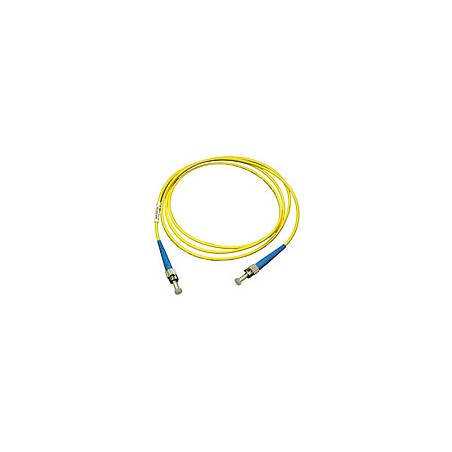 Jarretière optique mono ST/ST simplex jaune 2m  Cordons mono simplex 4,60 €Cordons mono simplex