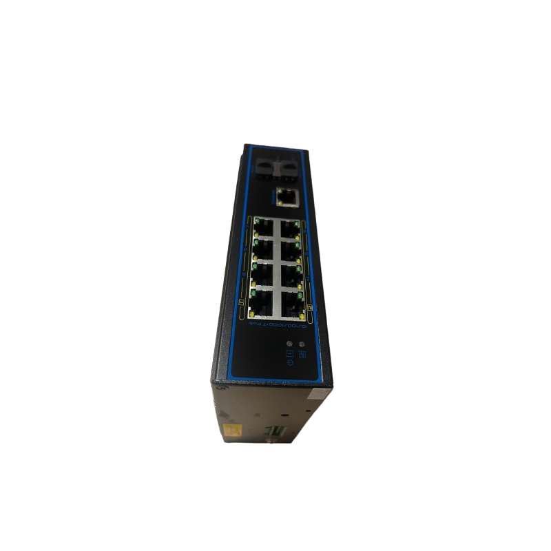 SWITCH INDUSTRIEL 8 PORTS POE 10/100/1000 MANAGE L2 2 PORTS BT