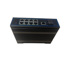 SWITCH INDUSTRIEL 8 PORTS POE 10/100/1000 MANAGE L2 2 PORTS BT