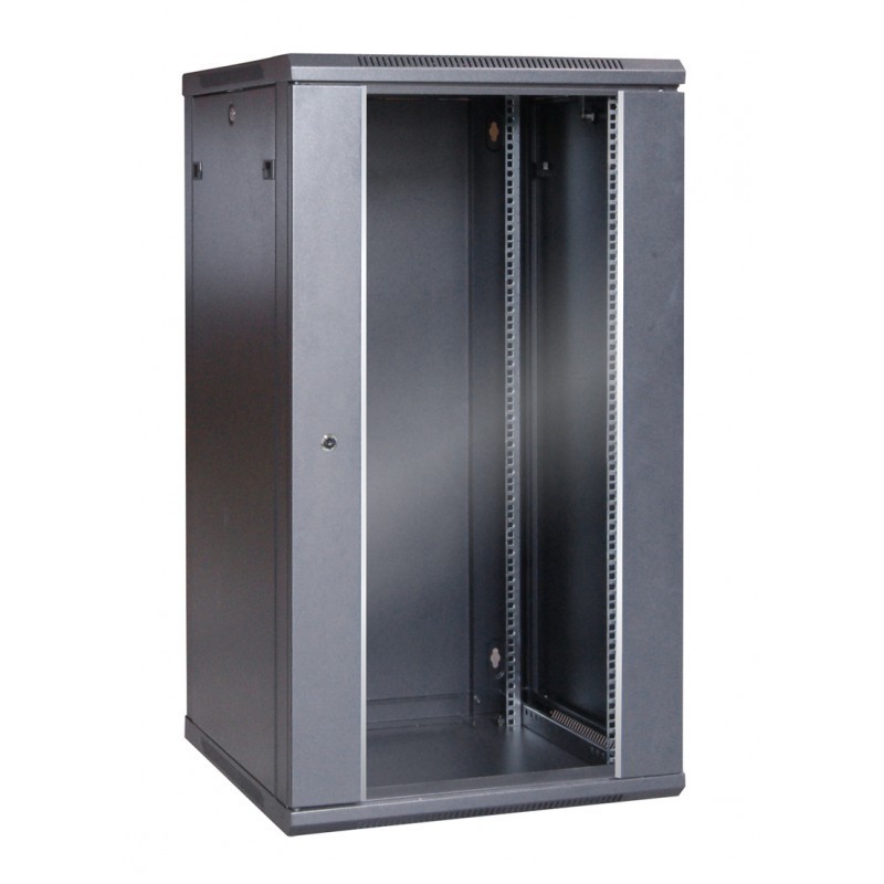 Coffret 19  22 U 600 X 600 (H x L x P) - NOIR RAL 9004 Pose au Sol possible