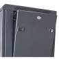 Coffret 19  22 U 600 X 600 (H x L x P) - NOIR RAL 9004 Pose au Sol possible