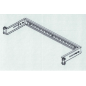 Support 19 Rail DIN Profondeur réglable 100/150mm
