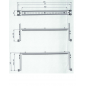 Support 19 Rail DIN Profondeur réglable 100/150mm