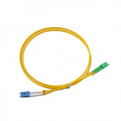 Jarretière optique mono LCAPC/LCPC duplex Zipp jaune  Cordons mono duplex 16,16 €Cordons mono duplex