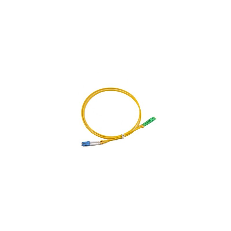 Jarretière optique mono LCAPC/LCPC duplex Zipp jaune  Cordons mono duplex 16,16 €Cordons mono duplex