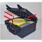 Bobine amorce OM3 50/125  LCUPC/SCUPC 500 M Avec cassette intégrée