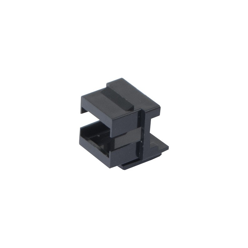 Adapt keystone noir pour traversée SC simplex LC duplex