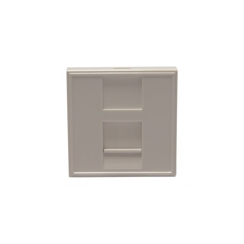 PLASTRON SIMPLE 45X45 MM BLANC