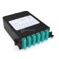 HD Module MPO-SC Elite 12FO MM OM3/4 Aqua Pol A/C (1x MPO-12 vers 6x SC Duplex)
