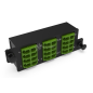 Plaquette HD d’adaptateurs LC 24FO Mono Vert NEXCONEC