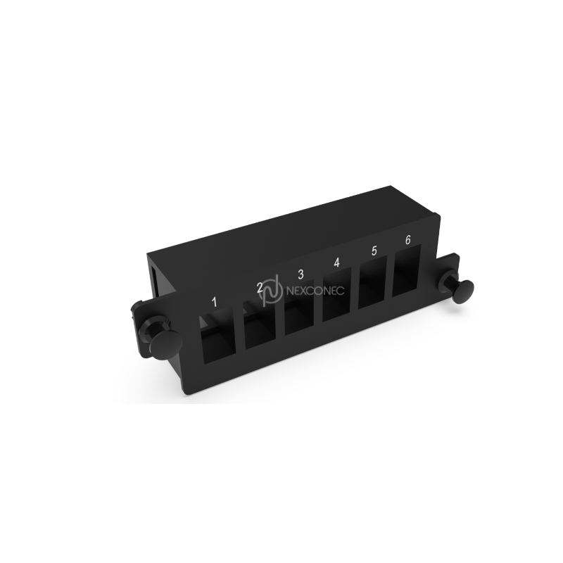 HD Plaquette d’adaptateur 3 Positions SC SX/LC Duplex , non-chargé NEXCONEC