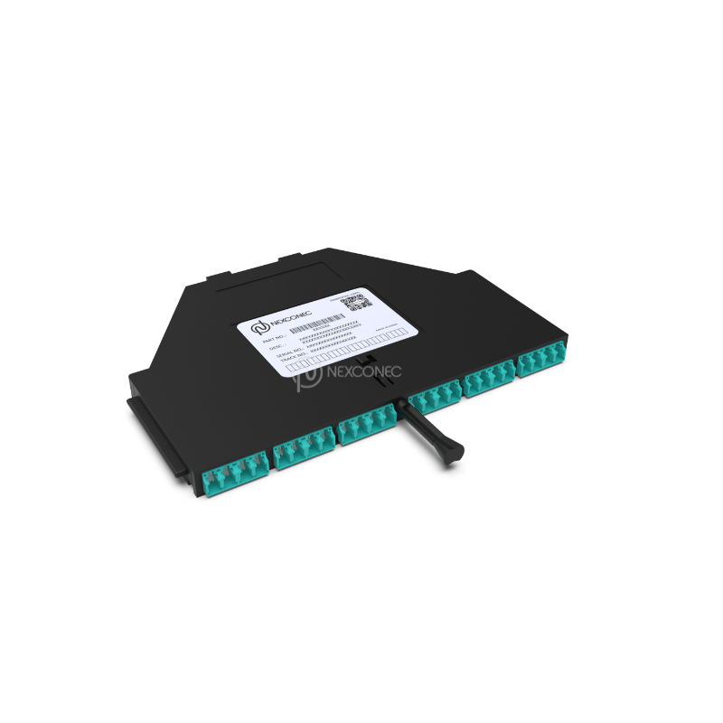 Module FIBRE OPTIQUE NGX MPO(ELITE)M-LC Premium 24FO MM OM3/4 Aqua Polarité A/C
