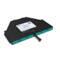 Module FIBRE OPTIQUE NGX MPO(ELITE)M-LC Premium 24FO MM OM3/4 Aqua Polarité A/C