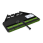 Module de raccordement à fibre optique NGX pour adaptateurs verts 24FO LC NEXCON